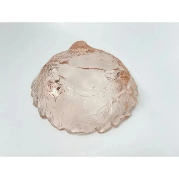 Pink Jeannette Depression Glass Sweet Pear Foliage 1930's Decorative Pressed Gla - Picture 8 of 10